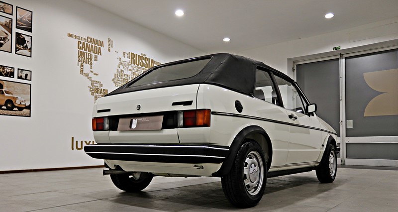 1981 VW Golf Cabriolet GLi  1.6 110HP - 102.300Kms